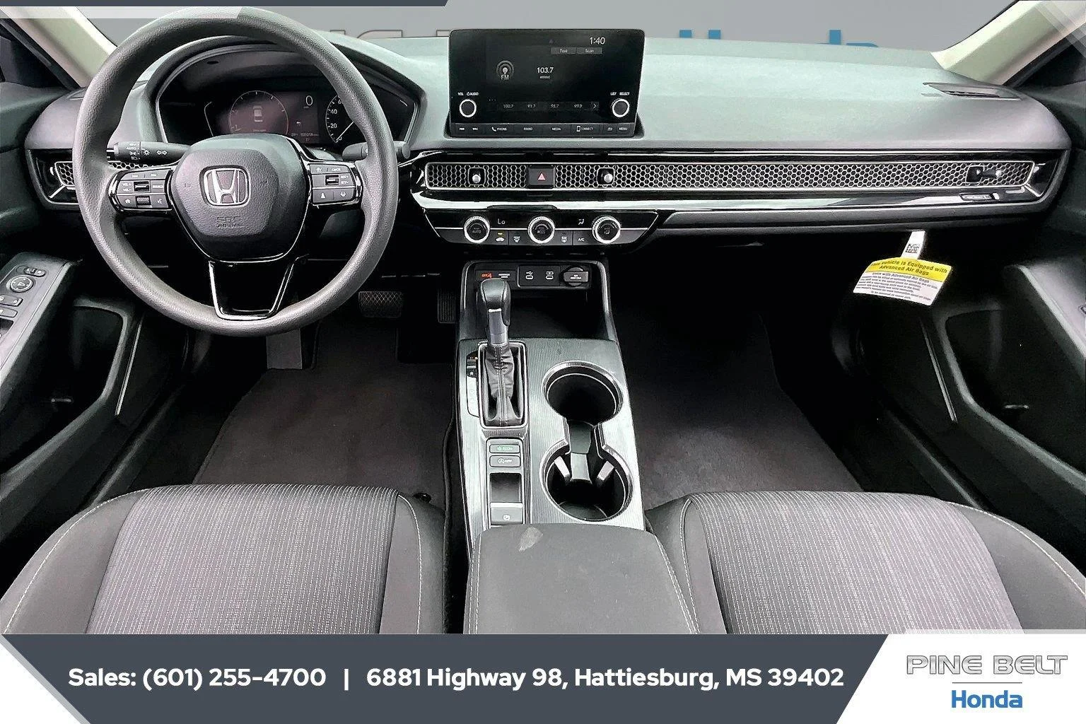 Used 2025 Meteorite Gray Metallic Honda LX image 13