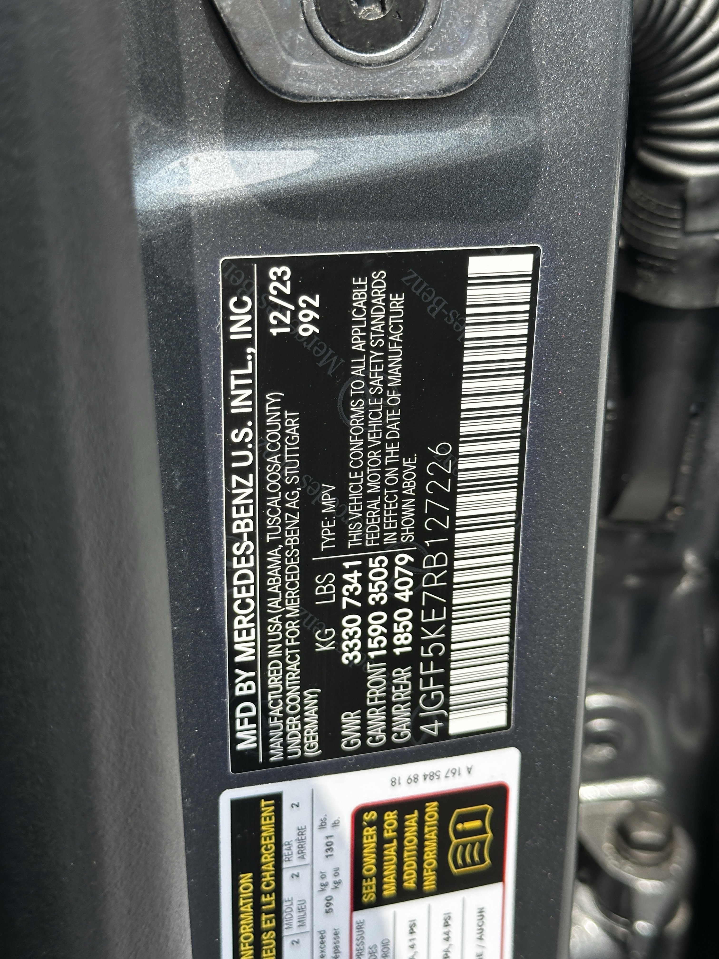 Certified Used 2024 Gray Mercedes-Benz GLS 450 image 36