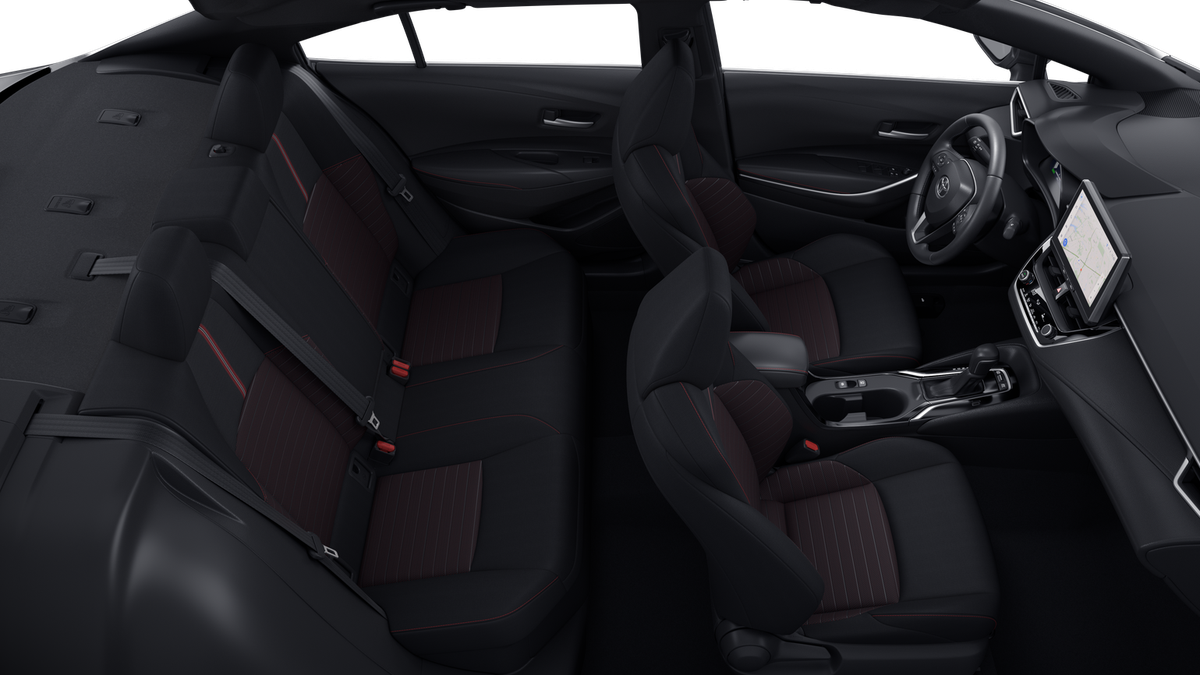 New 2026 Midnight Black Metallic Toyota Hybrid SE image 44