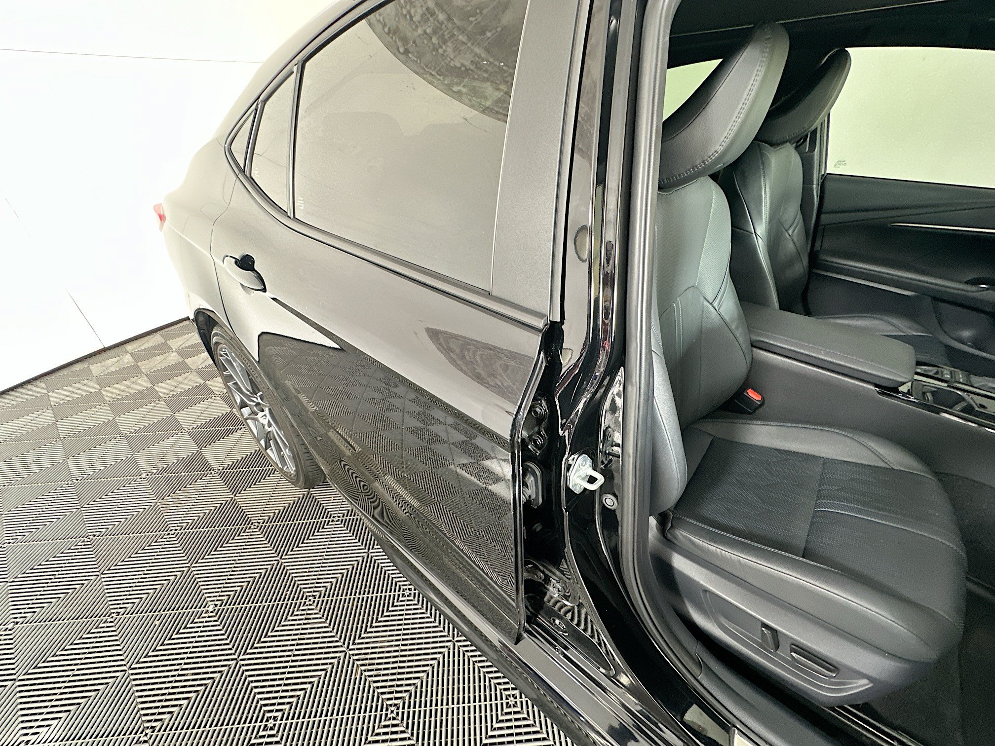 Certified Used 2025 Midnight Black Metallic Toyota XSE image 28