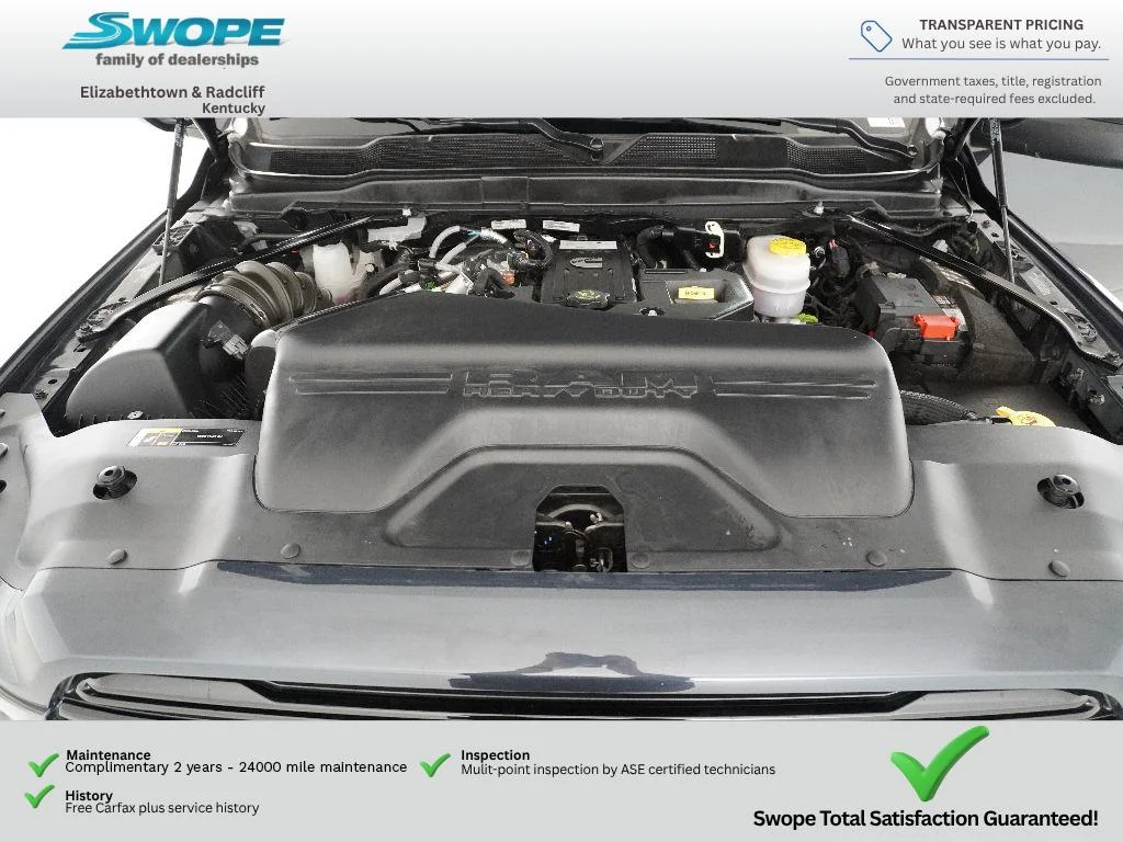 Used 2025 Forged Blue Metallic Ram Laramie image 29
