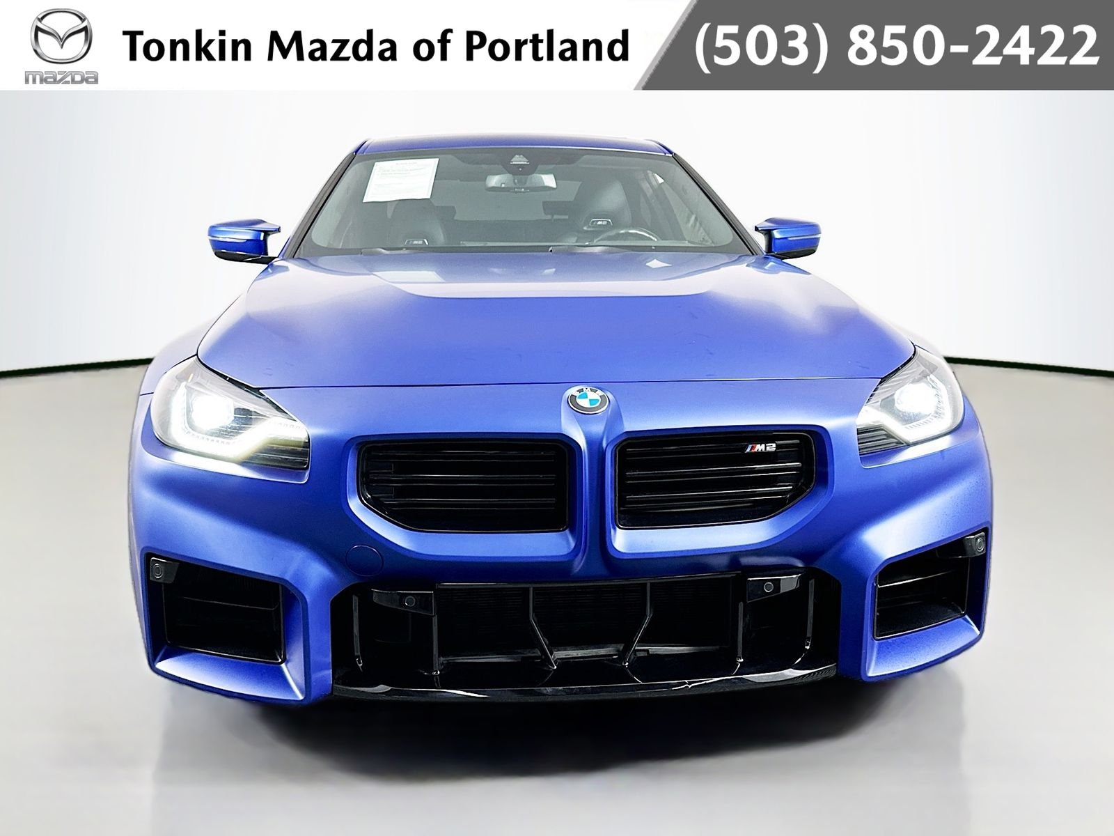 Used 2024 Frozen Portimao Blue II Metallic BMW Base image 2