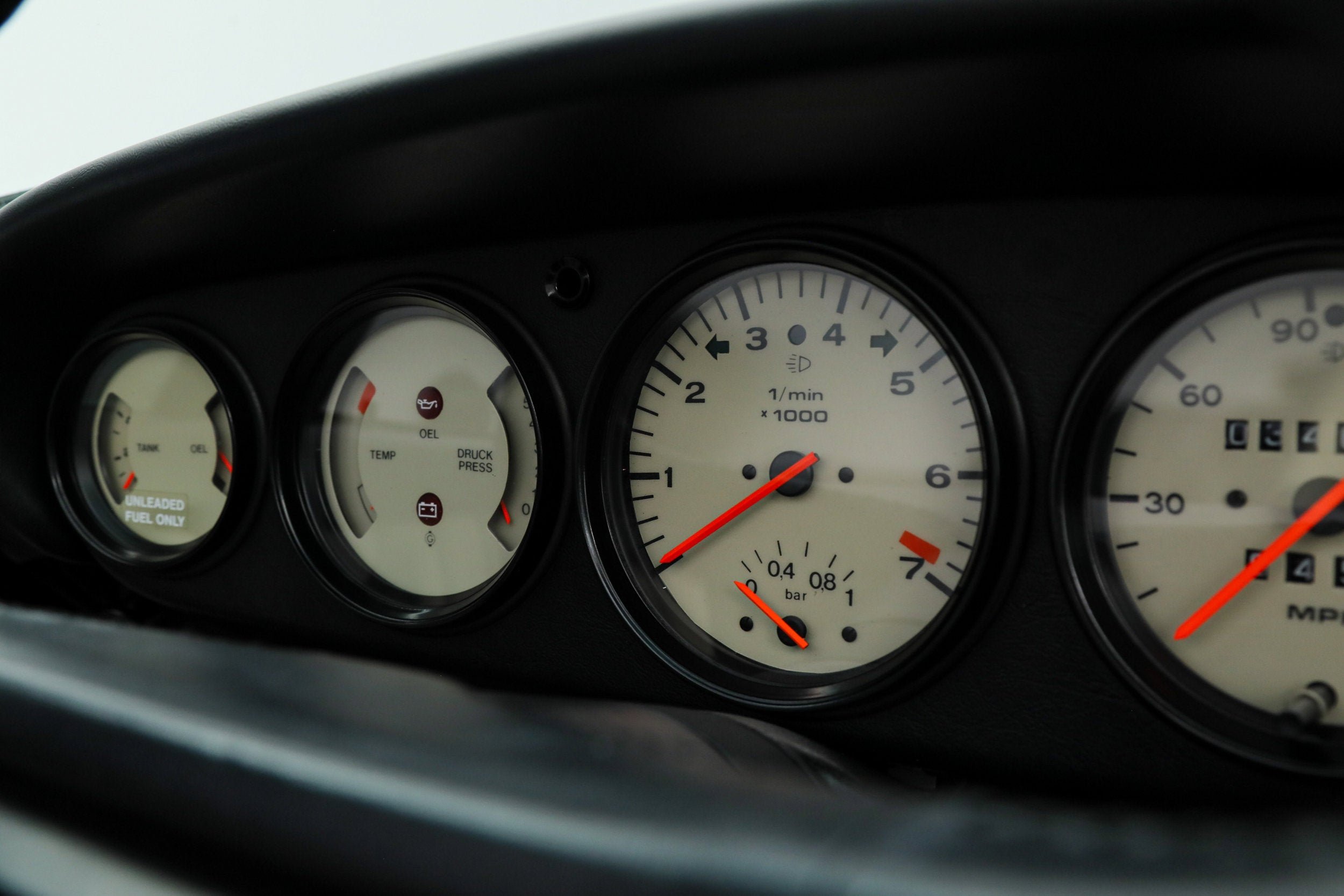 Used 1989 Black Porsche Turbo Cabriolet Slantnose image 52