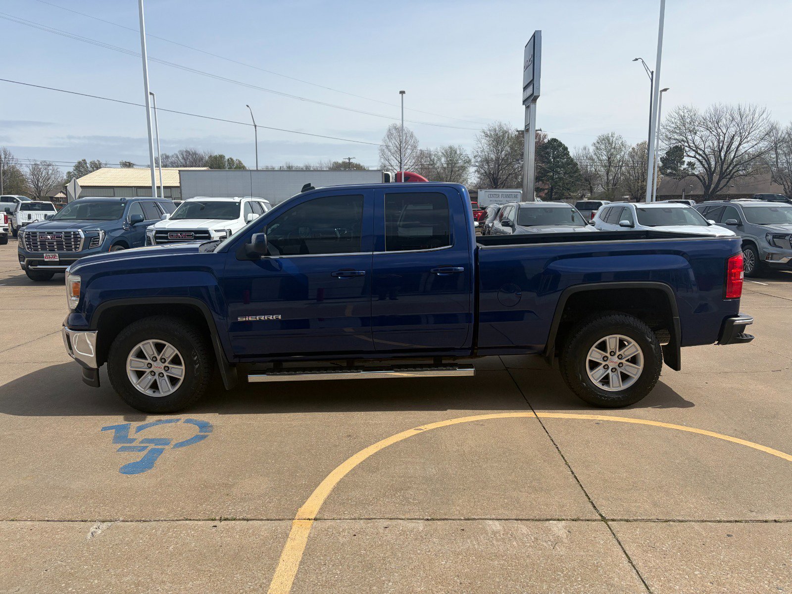 Used 2014 GMC Sierra 1500 SLE with VIN 1GTR1UEC2EZ352479 for sale in Wagoner, OK