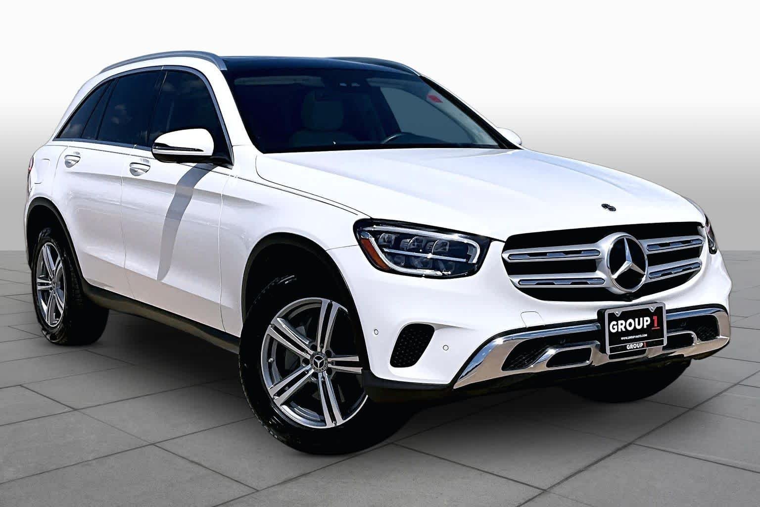 Used 2022 Polar White Mercedes-Benz GLC 300 image 3