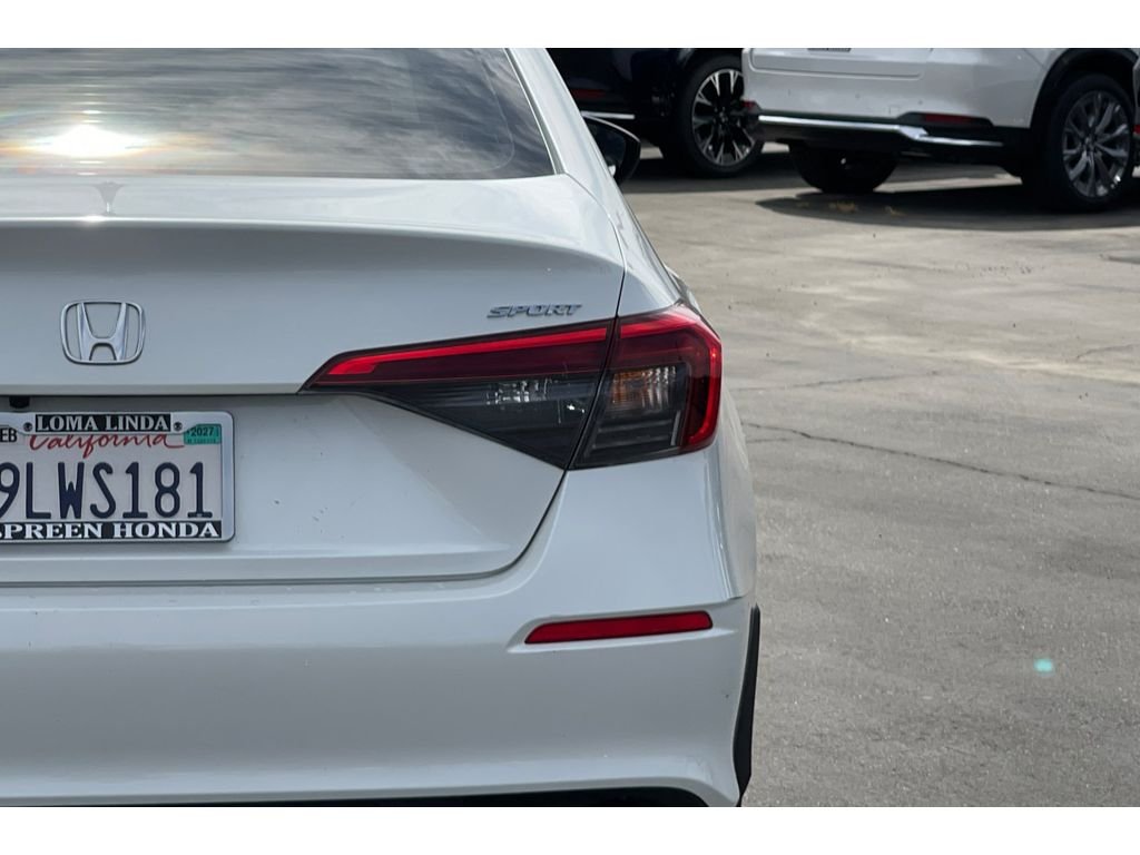 Used 2022 Platinum White Pearl Honda Sport image 13