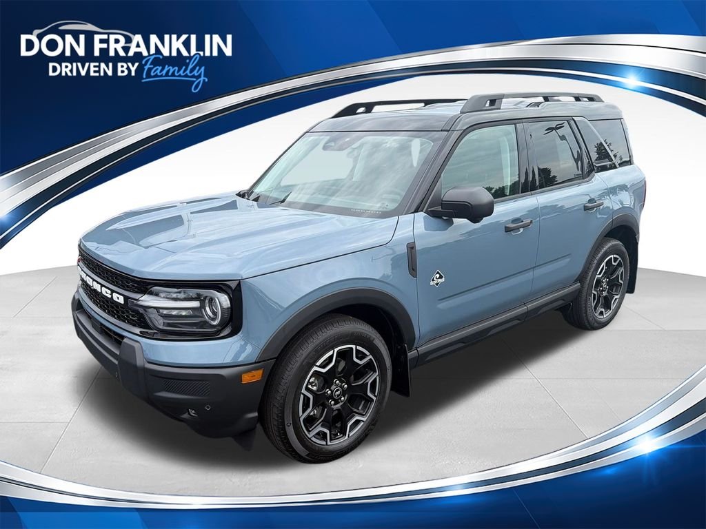 New 2026 Azure Gray Metallic Tri-Coat Ford Outer Banks® image 1