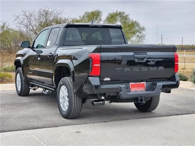 New 2025 Black Toyota SR5 4x4 Double Cab 5 ft. box image 3