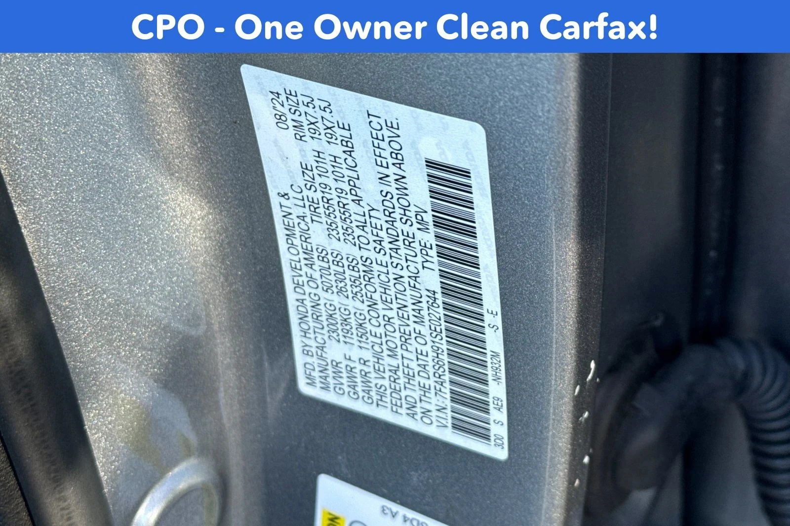 Certified Used 2025 Solar Silver Metallic Honda Sport Touring image 36