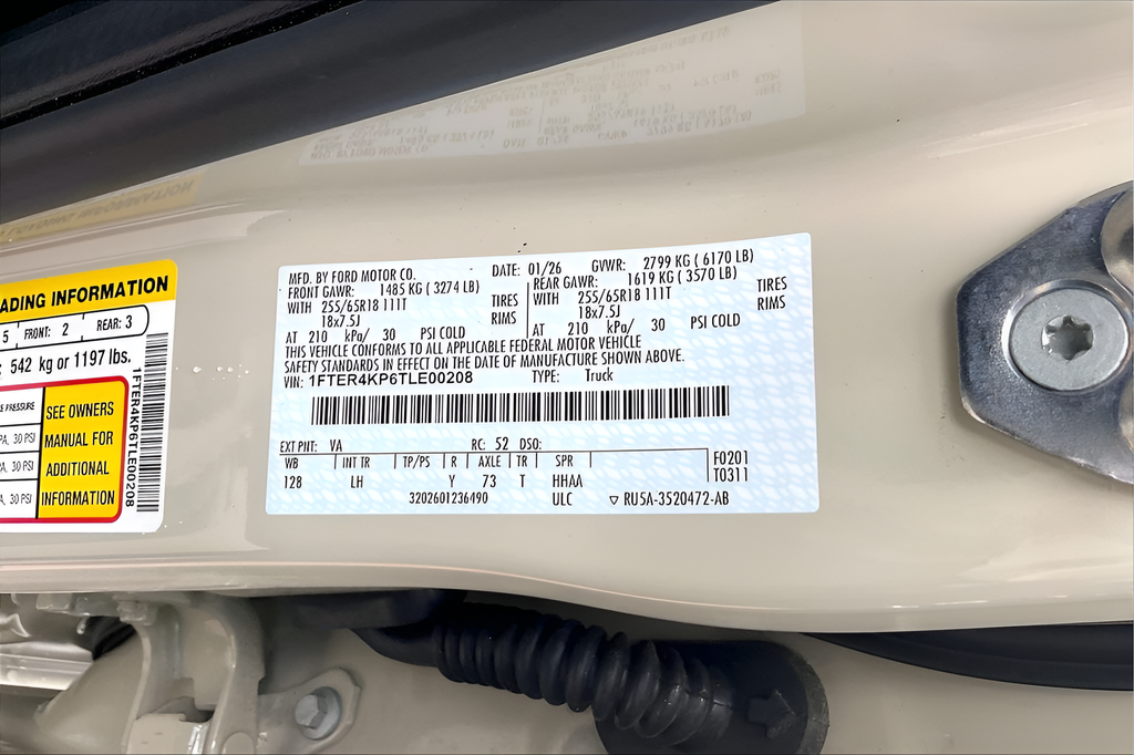 New 2026 Desert Sand Ford Lariat image 12