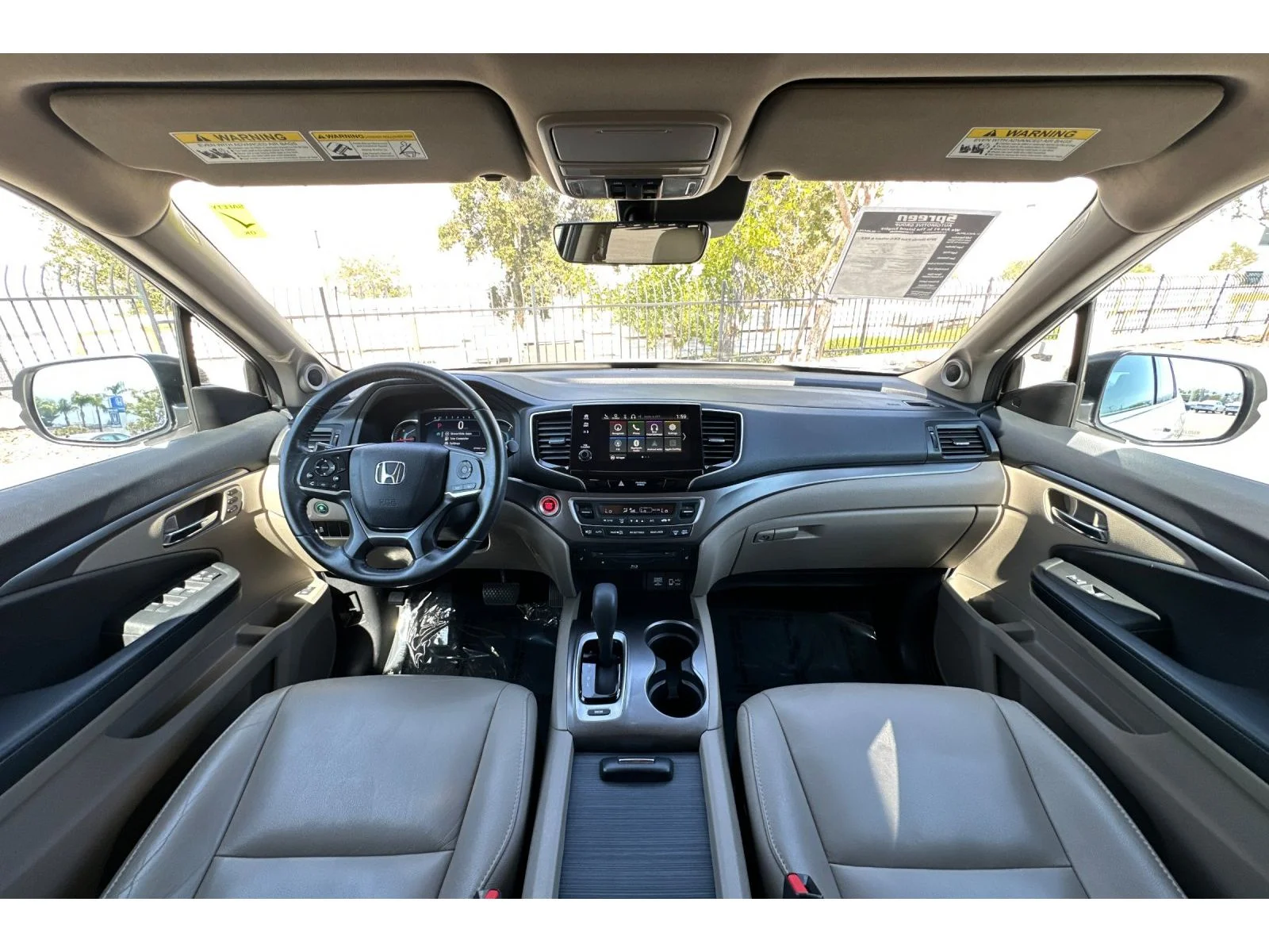 Used 2019 White Diamond Pearl Honda EX-L w/Navi & RES image 12