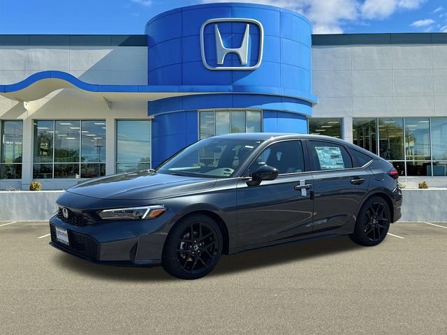 New 2026 Meteorite Gray Metallic Honda FWD Sport image 3