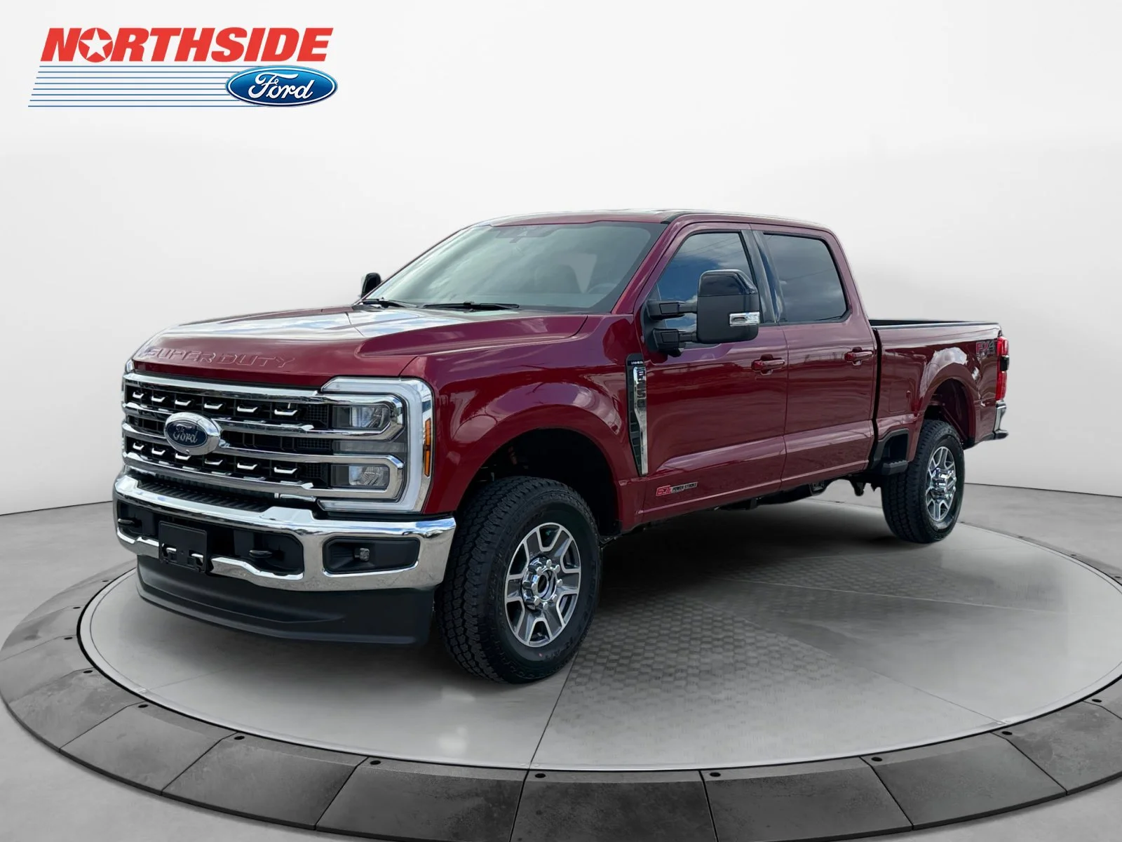 New 2026 Ruby Red Metallic Tinted Clearcoat Ford LARIAT image 3