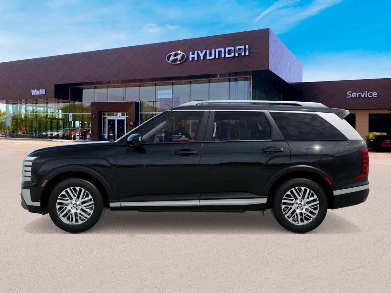 New 2027 Abyss Black Pearl Hyundai SEL Premium AWD image 3
