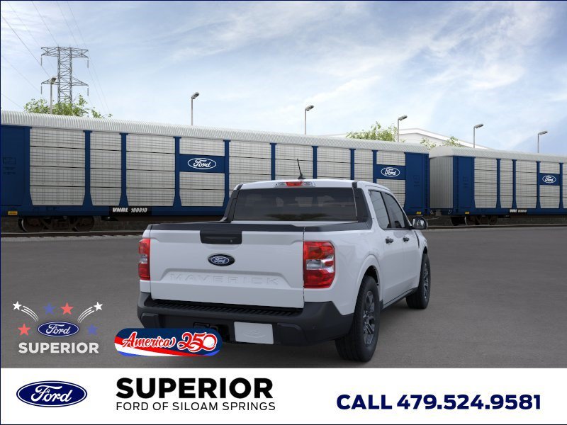 New 2026 Space White Metallic Ford XLT image 8
