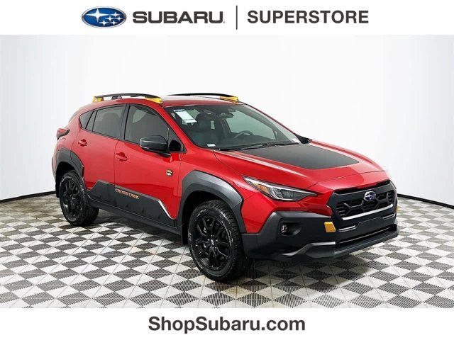 New 2026 LITHIUM RED PEARL Subaru Wilderness image 1