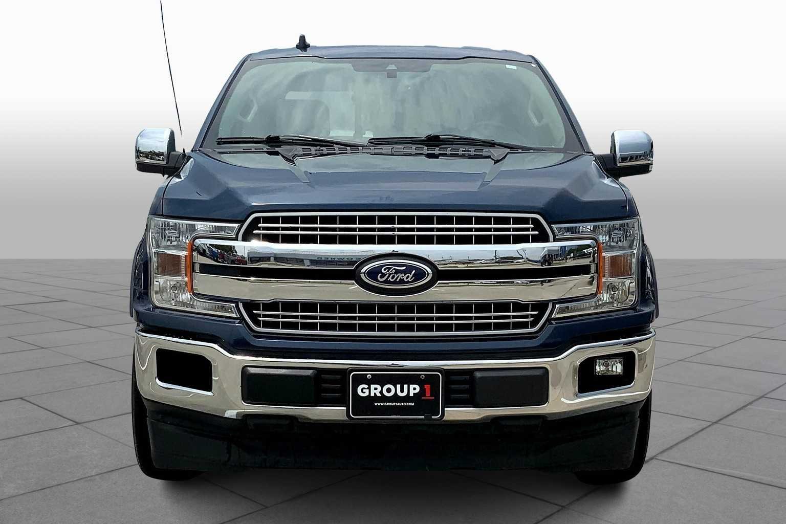 Used 2020 Blue Jeans Metallic Ford LARIAT image 3