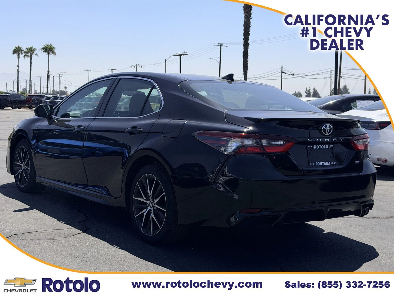 Used 2024 MIDNIGHT BLACK ME Toyota SE image 4