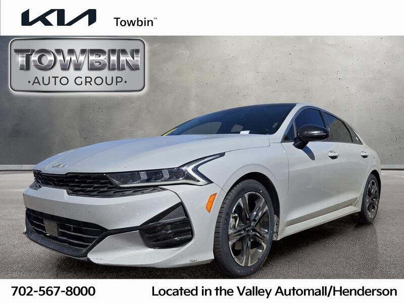 Gray 2022 Kia K5 Sedan Front-Wheel Drive 