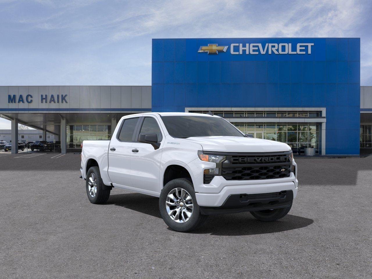 New 2025 Summit White Chevrolet Custom image 1