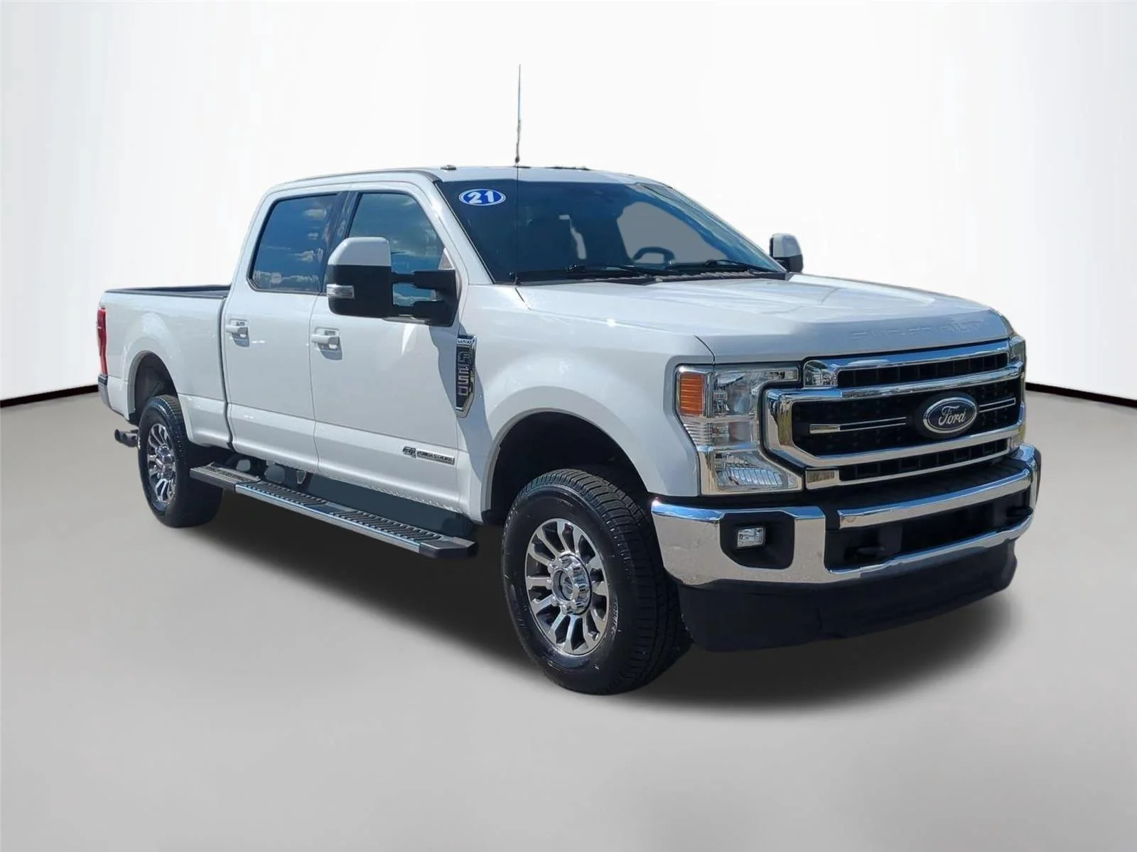 Used 2021 Oxford White Ford Lariat image 7