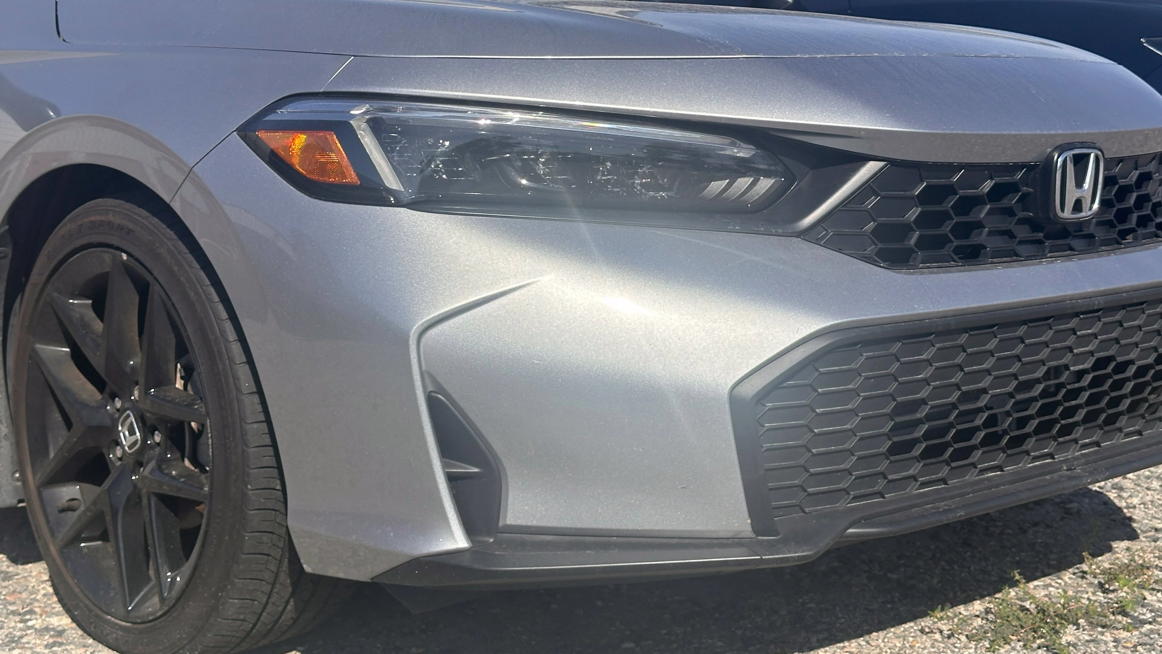 Used 2025 Solar Silver Metallic Honda Sport image 14