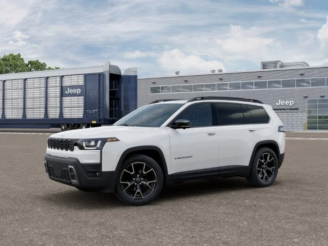 New 2027 Bright White Clear-Coat Paint Jeep Overland image 2