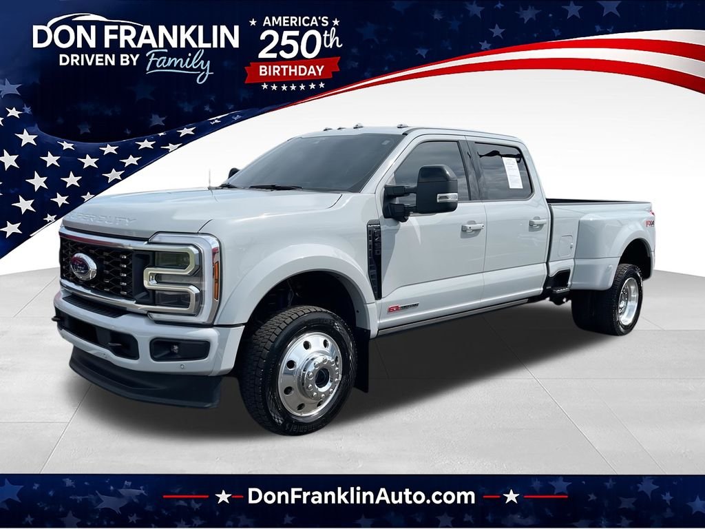 Used 2025 White Ford Platinum image 1