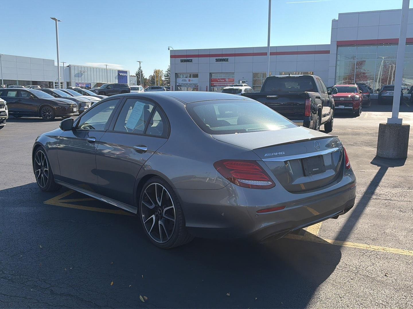 Used 2018 designo Selenite Grey Magno (Matte Finish) Mercedes-Benz AMG® E 43 image 5