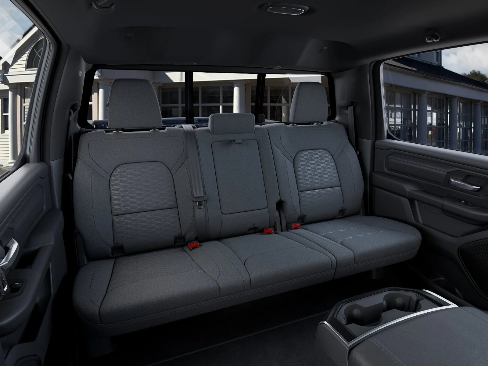 New 2026 Forged Blue Metallic Exterior Paint RAM Express Crew Cab 4x4 5