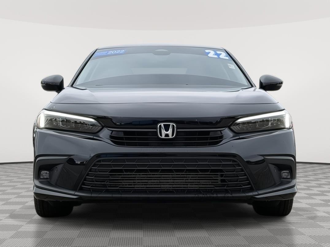 Certified 2022 Honda Civic Touring with VIN 2HGFE1F97NH302428 for sale in Kansas City