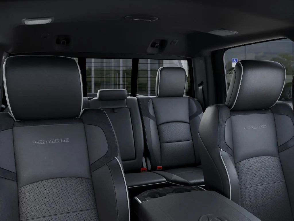 New 2027 Ceramic Gray Clear-Coat Exterior Paint RAM Laramie image 26
