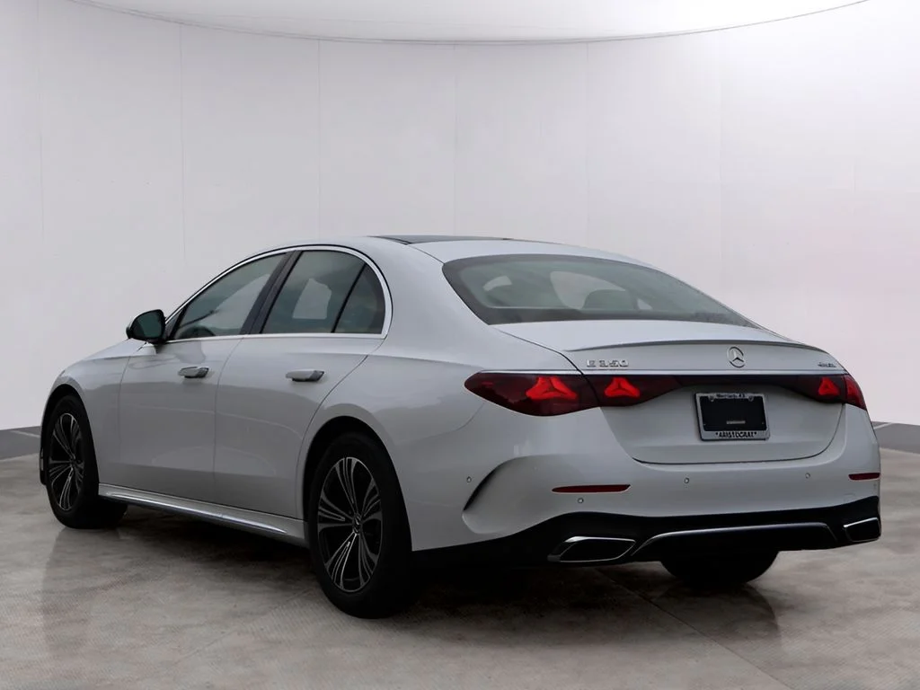 Certified Used 2026 MANUFAKTUR Moonlight White Metallic Mercedes-Benz E 350 image 5