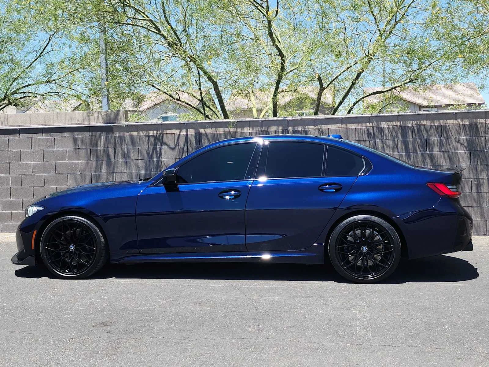 Used 2025 Tanzanite Blue II Metallic BMW M340i image 5