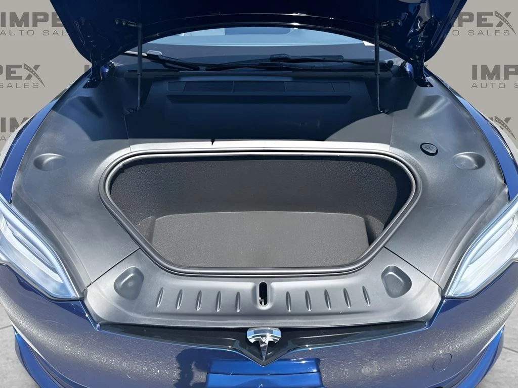Used 2021 Blue Tesla Plaid image 23