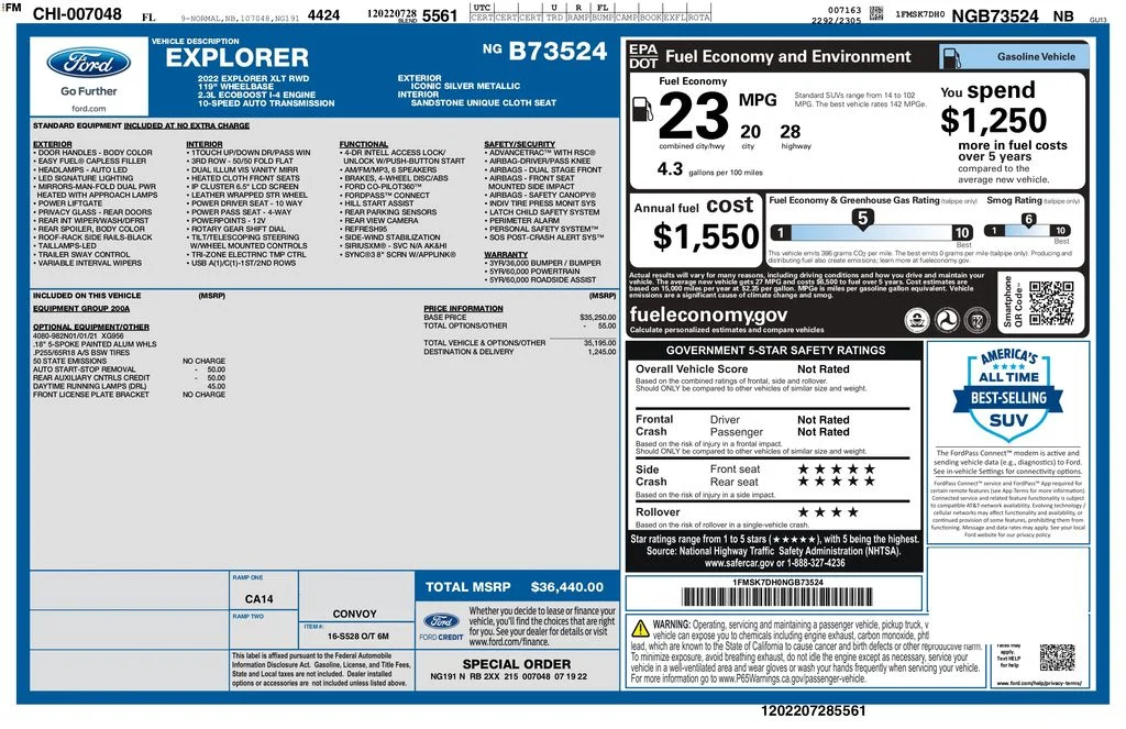 Certified Used 2022 Silver Ford XLT image 2