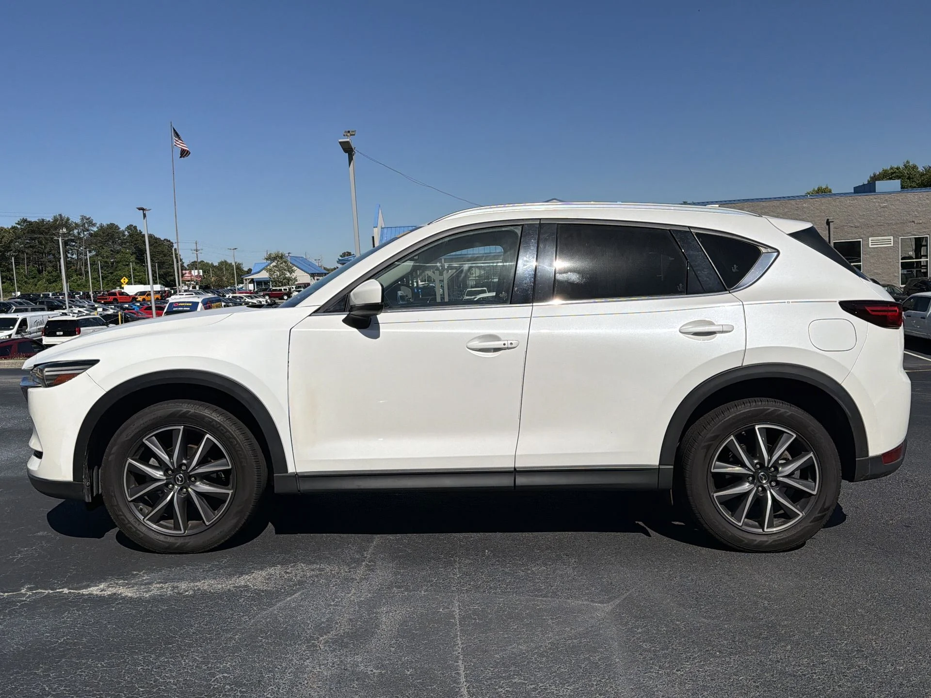 Used 2018 Mazda CX-5 Grand Touring with VIN JM3KFADM0J1434156 for sale in Loganville, GA