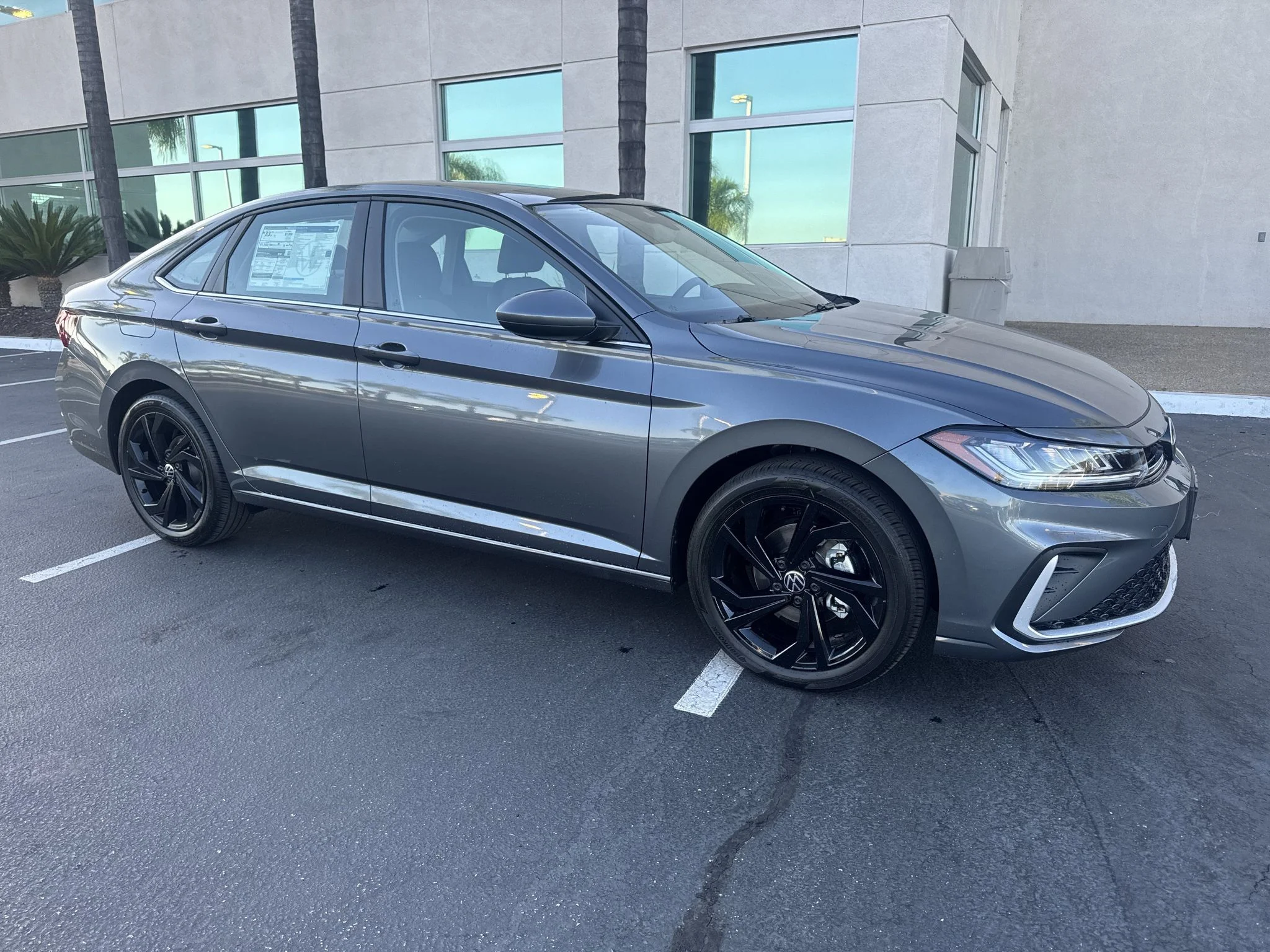 New 2026 Platinum Gray Metallic Volkswagen SE image 2