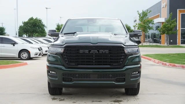 New 2026 Serrano-Green Metallic Exterior Paint RAM Laramie image 6