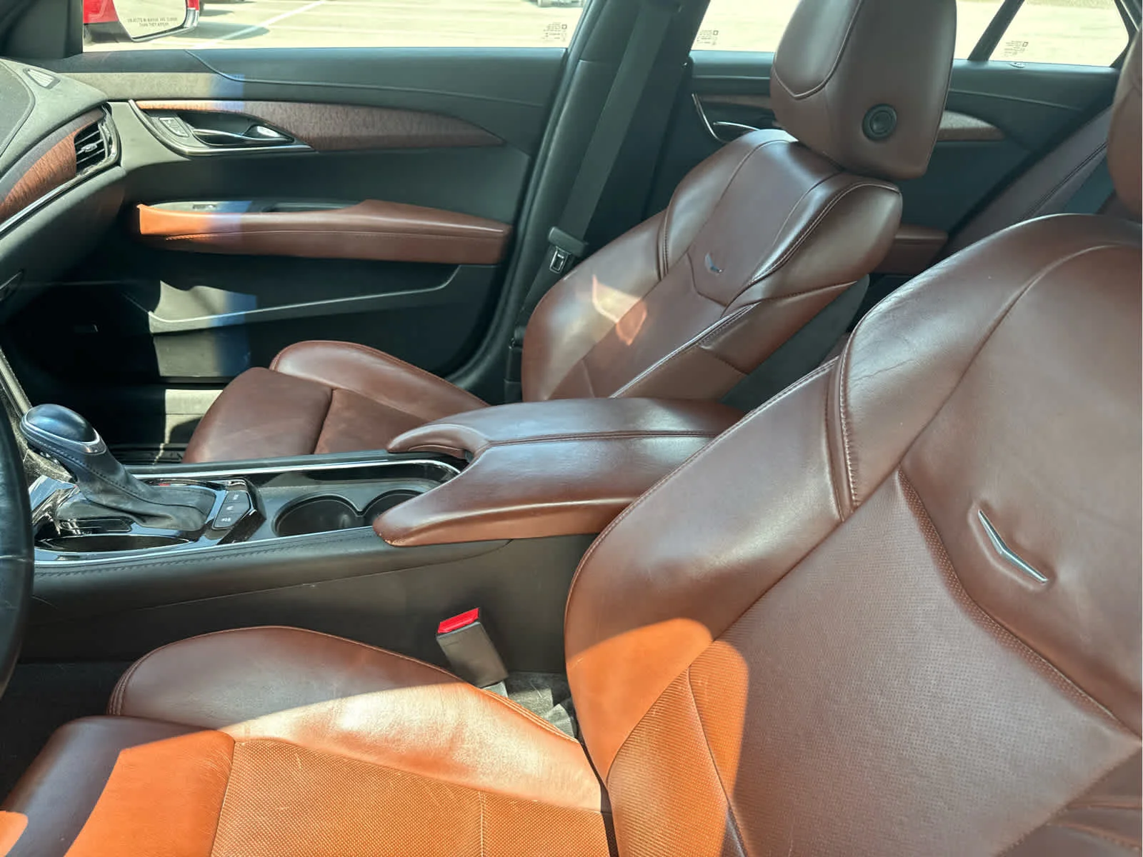Used 2016 Red Obsession Tintcoat Cadillac Premium Collection AWD image 3