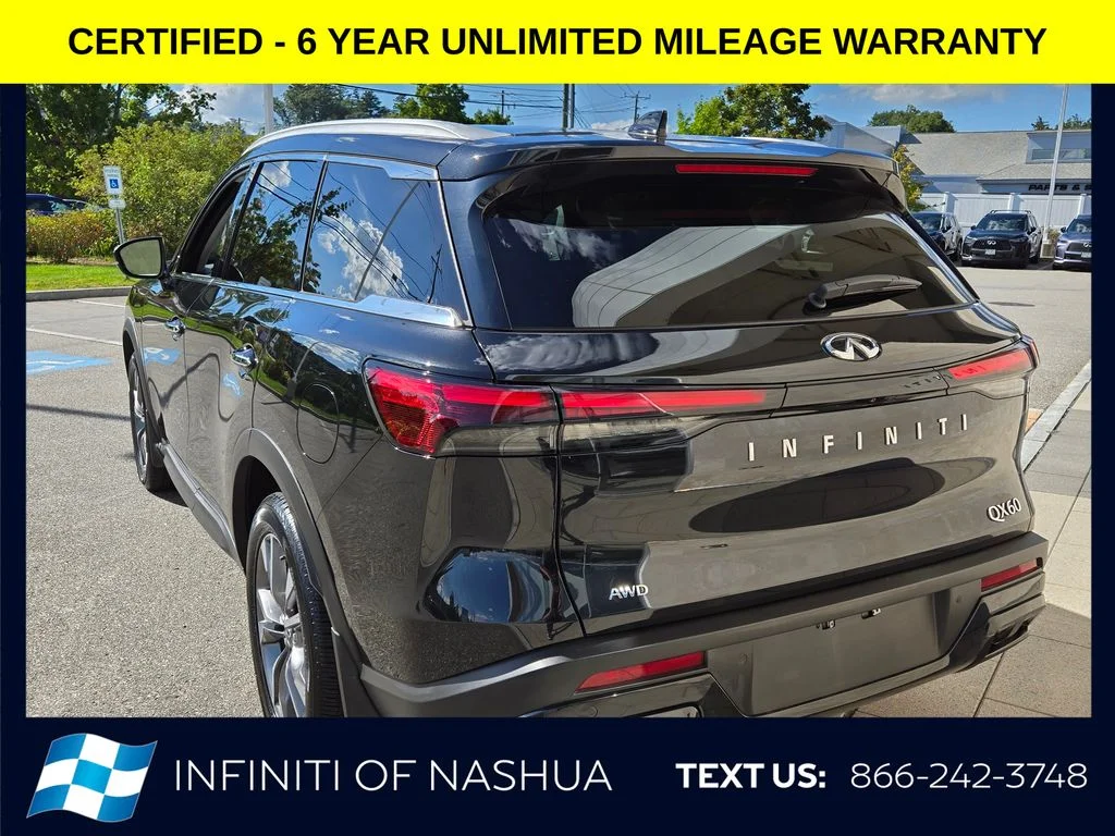 Certified Used 2024 Black INFINITI LUXE image 13