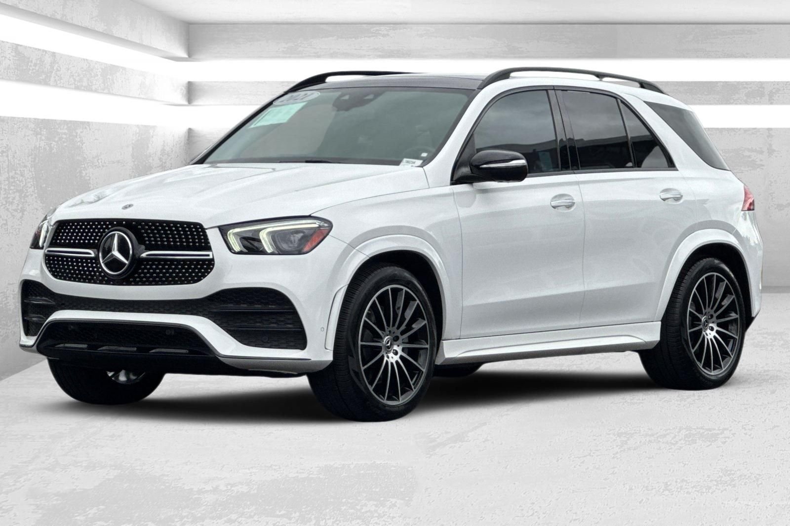 Certified Used 2021 White Mercedes-Benz GLE 580 image 8