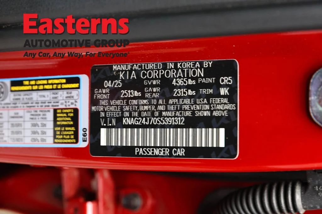 Used 2025 Red Kia LXS image 34