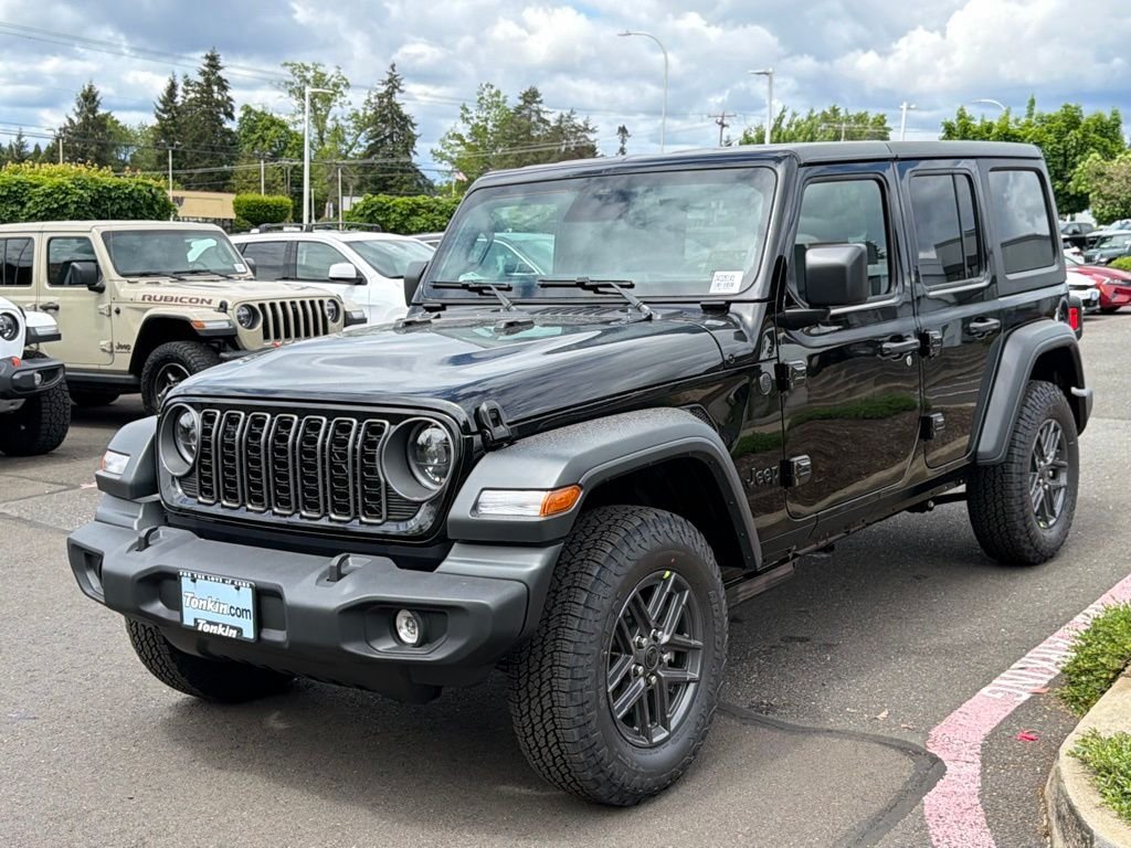 New 2026 Black Clear-Coat Exterior Paint Jeep Sport S image 4