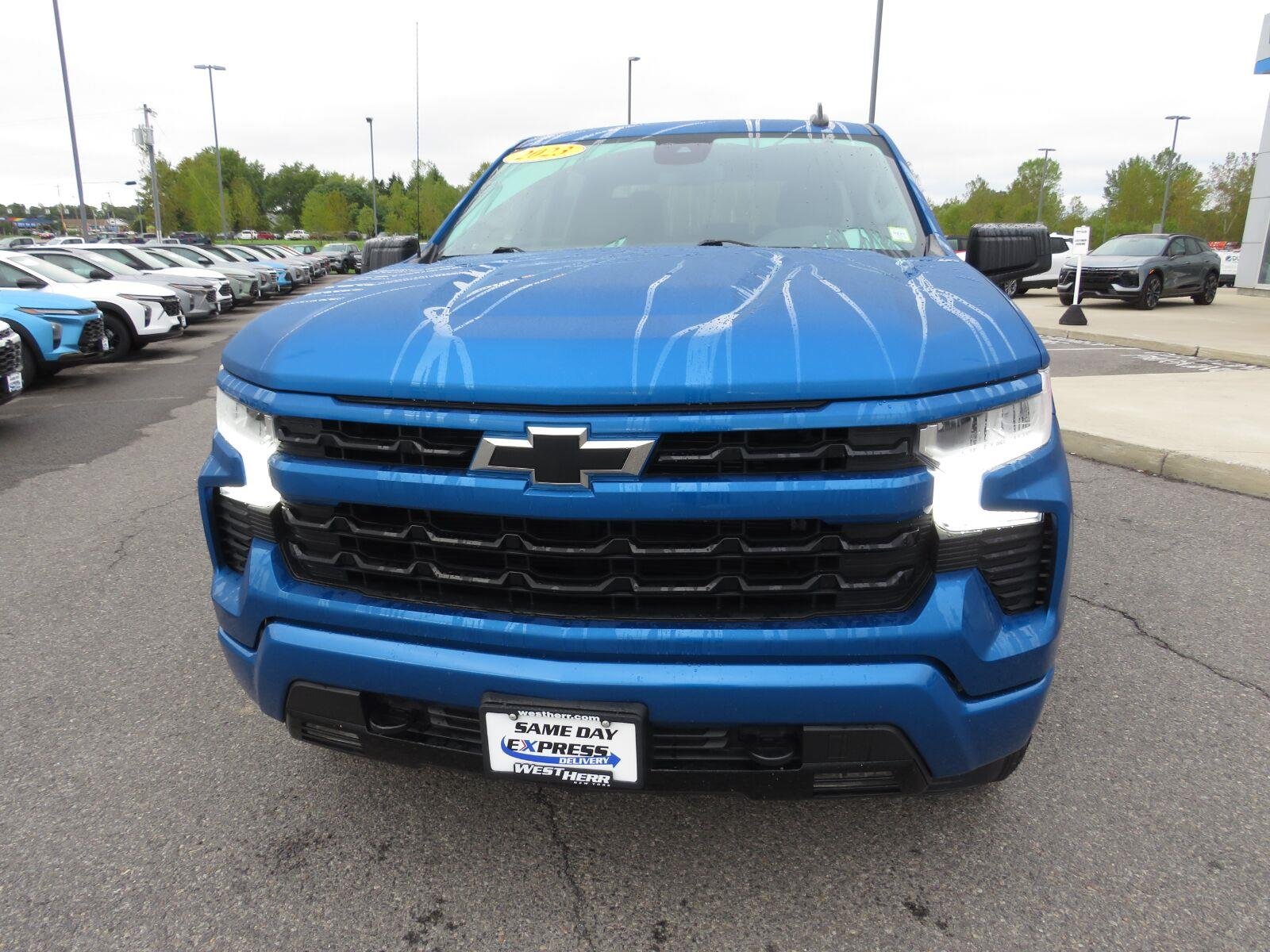 Used 2023 Glacier Blue Metallic Chevrolet RST image 16