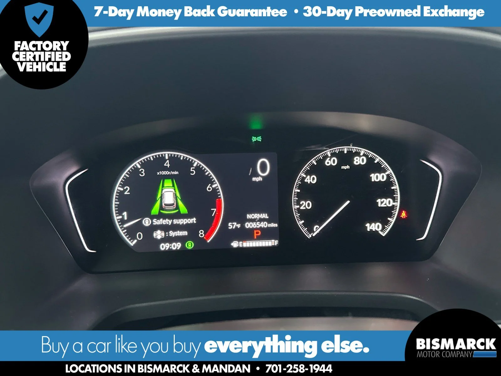 Certified Used 2025 Platinum White Pearl Honda AWD EX-L image 16