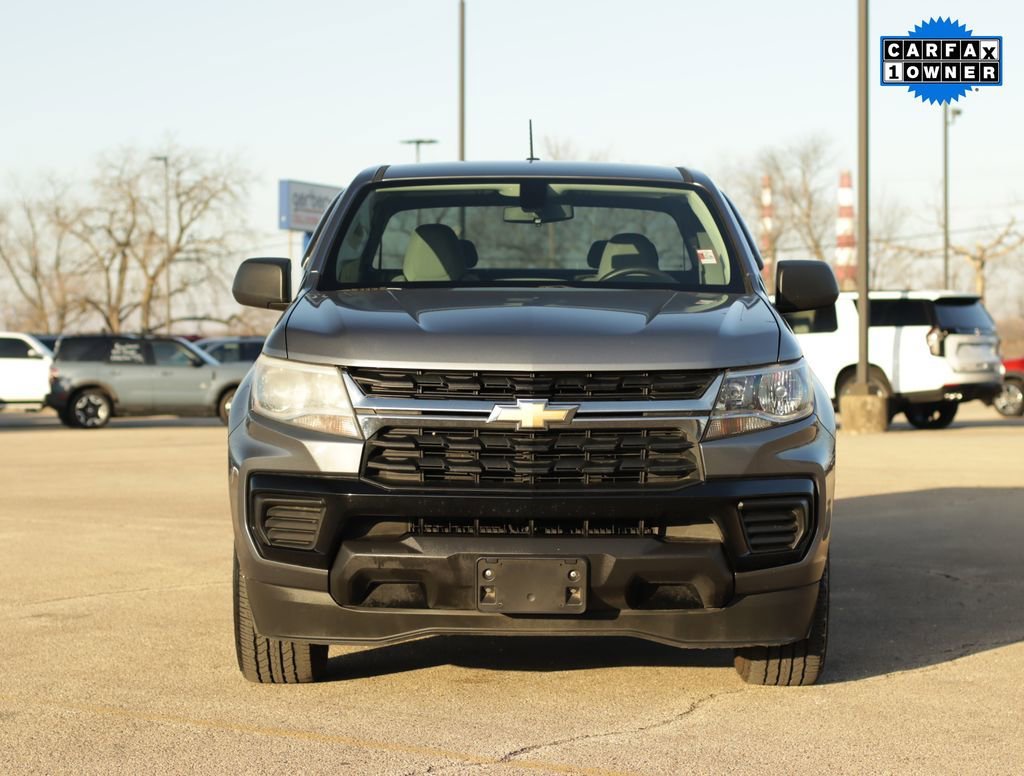Used 2021 Chevrolet Colorado Work Truck with VIN 1GCHSBEA6M1217322 for sale in Pekin, IL