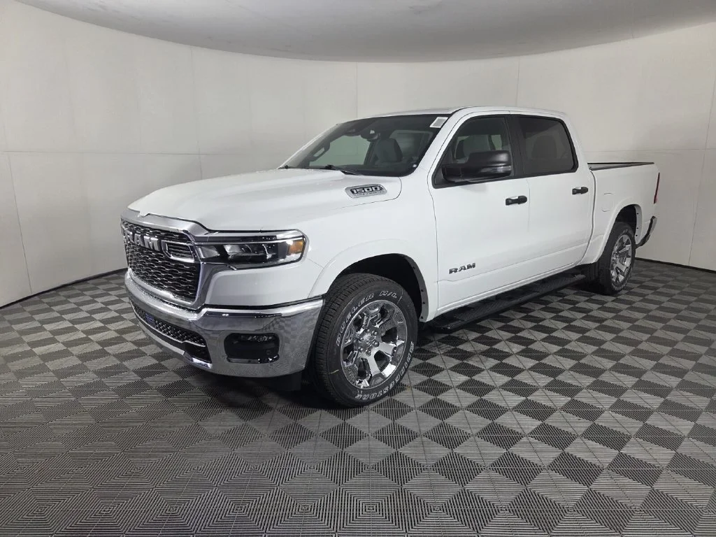 New 2026 Bright White Clear-Coat Exterior Paint RAM Big Horn image 4