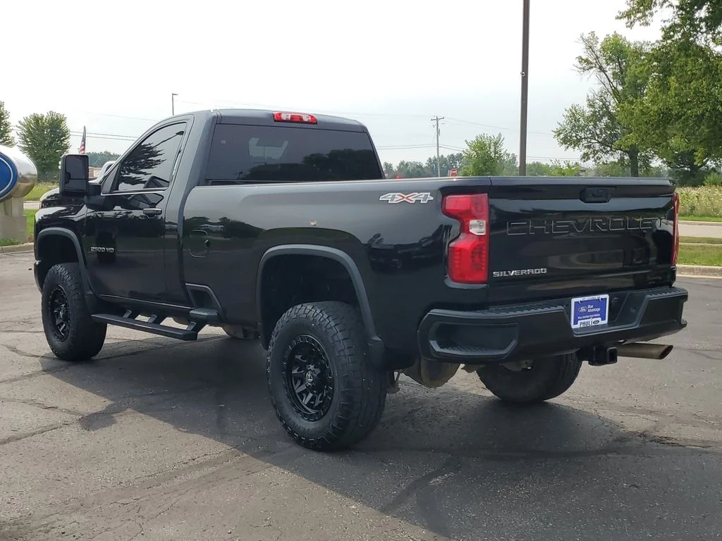 Certified Used 2022 Black Chevrolet Work Truck image 3