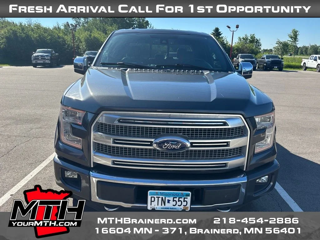 Used 2015 Gray Ford Platinum image 3